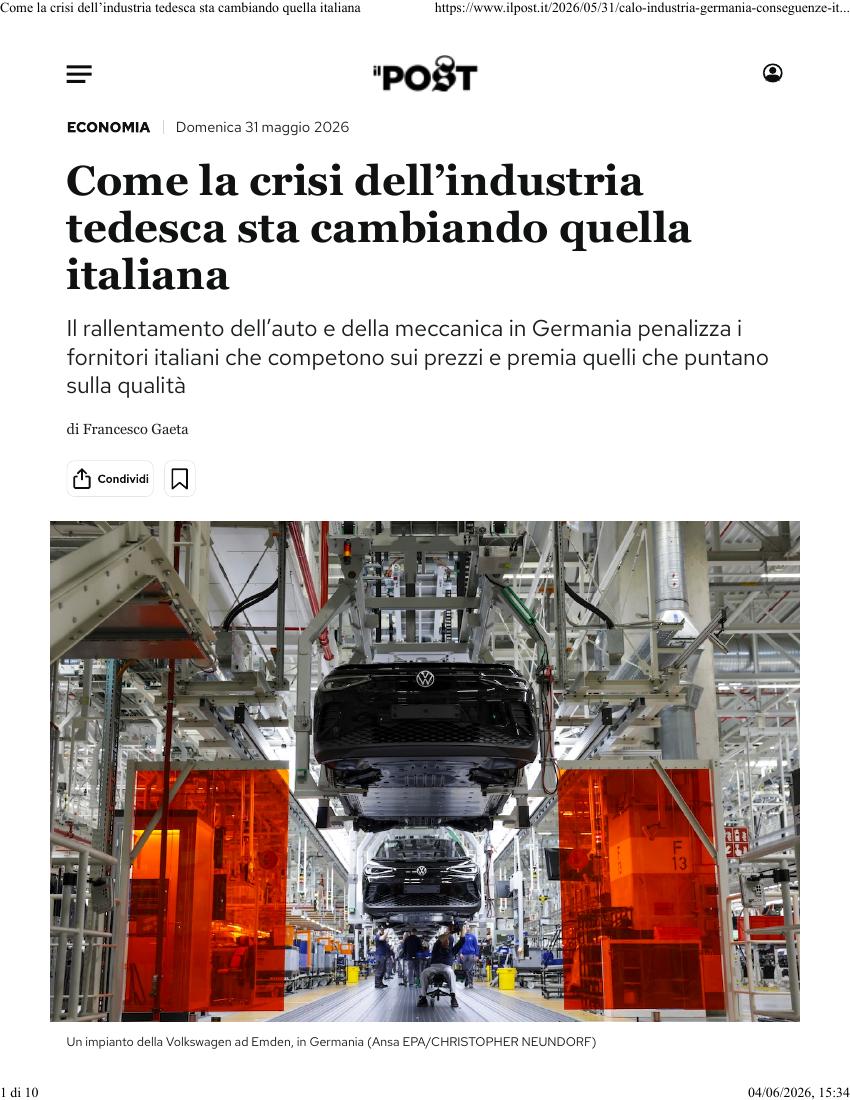 Il Post — 31.05.2026